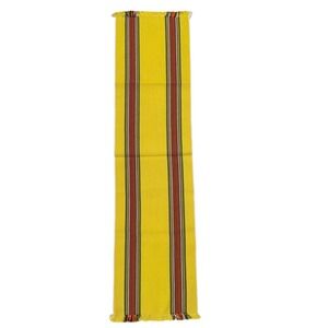 Vintage Easter School Weaving Room Table Runner Hand‎ Woven Philippines Yellow